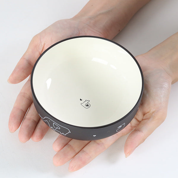 ボウル 12cm あにまる・わーるど 皿 食器 子供用食器 プラスチック 日本製