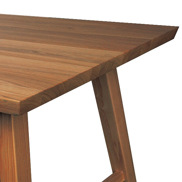コーナーテーブル ローテーブル カントリー調 天然木 Graz 60cm角