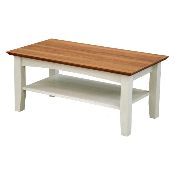 ローテーブル センターテーブル フレンチカントリー 白家具 Charlotte 幅90cm