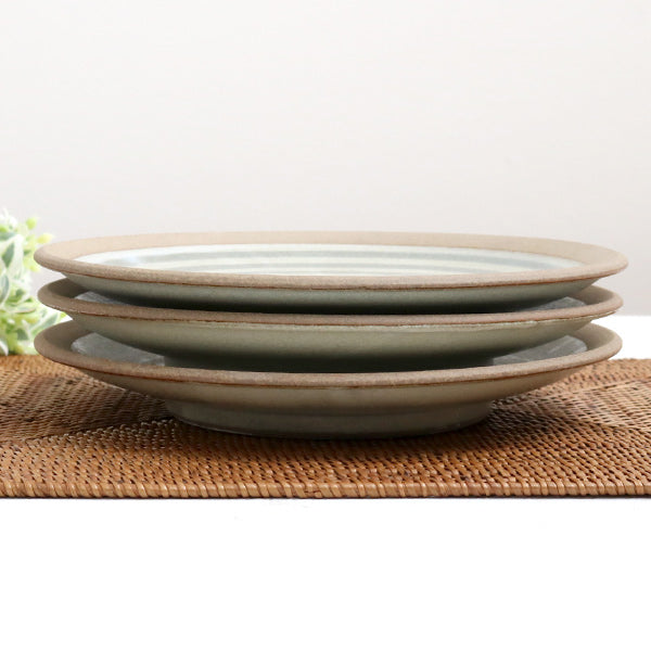 プレート 22cm つむぎ 皿 食器 和食器 陶器 日本製