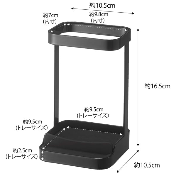 アイロンスタンド耐熱トレー付きヘアーアイロンスタンドタワーtower