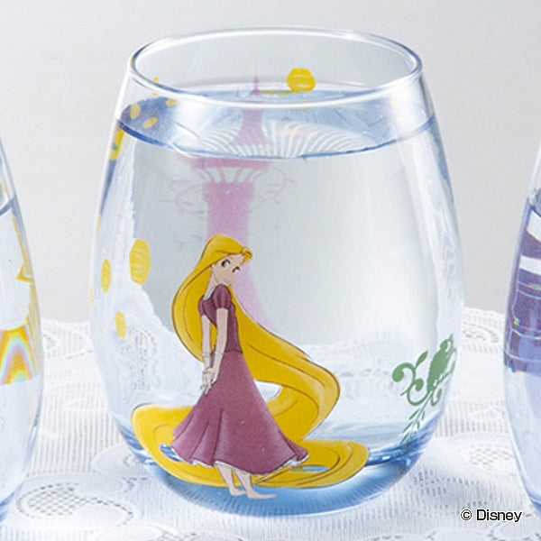 グラス 330ml 3Ｄ ラプンツェル コップ ガラス 日本製 キャラクター