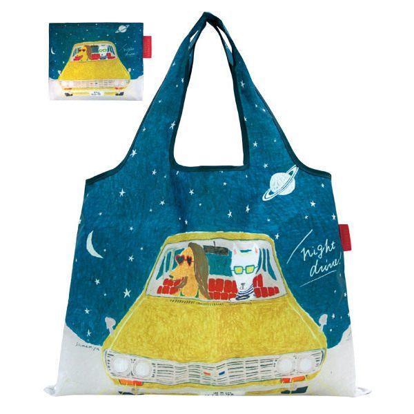 エコバッグ 2way Shopping Bag night drive デザイナーズ