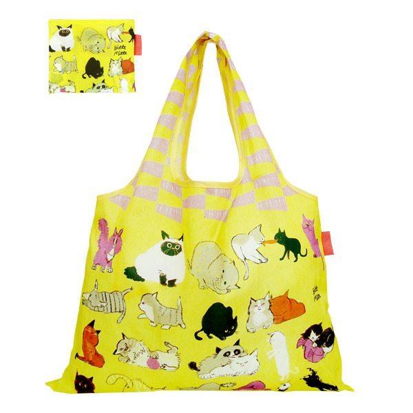 エコバッグ 2way Shopping Bag 猫まみれ デザイナーズ