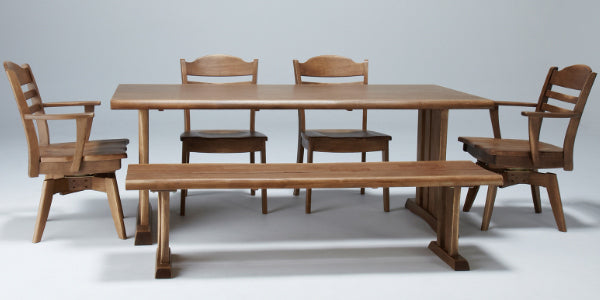 ベンチ 幅160cm 木製 天然木 無垢材 食卓 ダイニング 椅子 イス いす