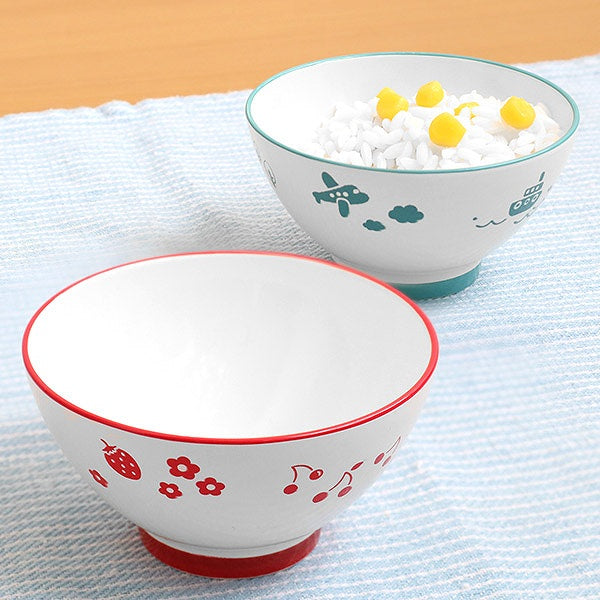 お茶碗 220ml 子供用食器 プラスチック 日本製 クリーンコート