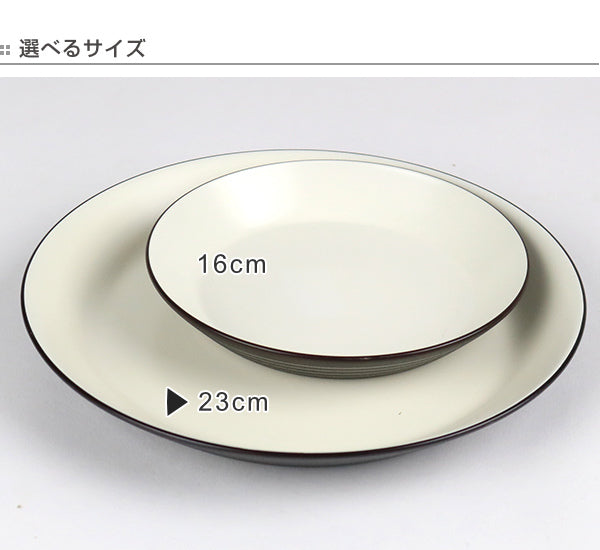 プレート 23cm スパイラル Spiral 皿 食器 プラスチック 日本製