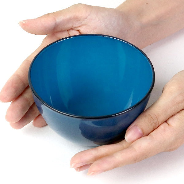 ボウル 11cm 藍彩 プラスチック 皿 食器 山中塗り 日本製