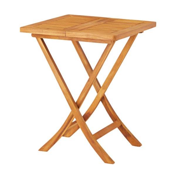 ガーデンテーブル 木製 フォールディングテーブル