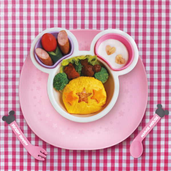 離乳食 食器 セット ミニーマウス ワンプレート プレート付 ベビー