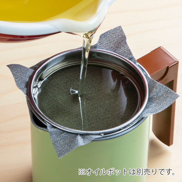 活性炭油ろ過シートＷ 12cm 8枚入り -3