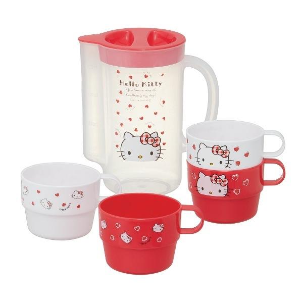 コップ アウトドア ケース付 ハローキティ スタッキングコップ4個セット