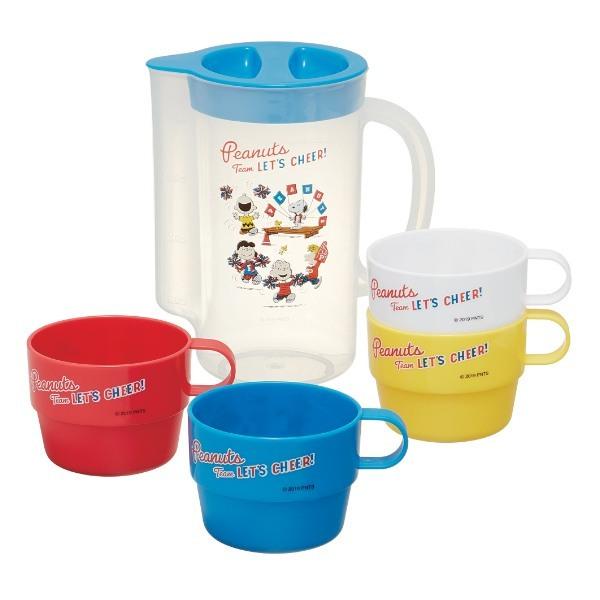コップ アウトドア ケース付 ピーナッツレッツチア スヌーピー スタッキングコップ4個セット