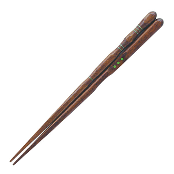 箸 18cm 三点支持 左利き用 漆 天然木 木製 トレーニング箸 躾箸 日本製
