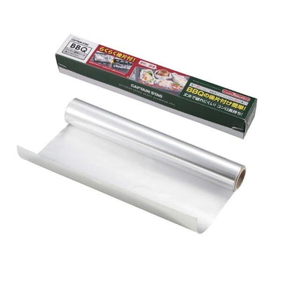 バーベキュー アルミホイル シート 7m らくらく便利シート キャプテンスタッグ CAPTAIN STAG