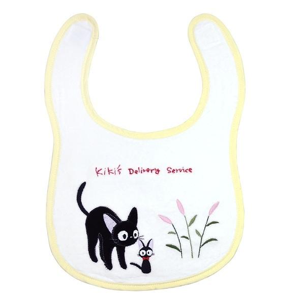 ベビーエプロン 魔女の宅急便 ジジ ぬいぐるみ スタイ ビブ キャラクター