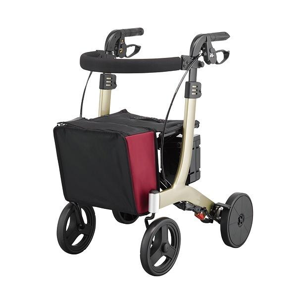 歩行車 リトルターン 電動アシスト付 コンパクト 折りたたみ 高さ調整