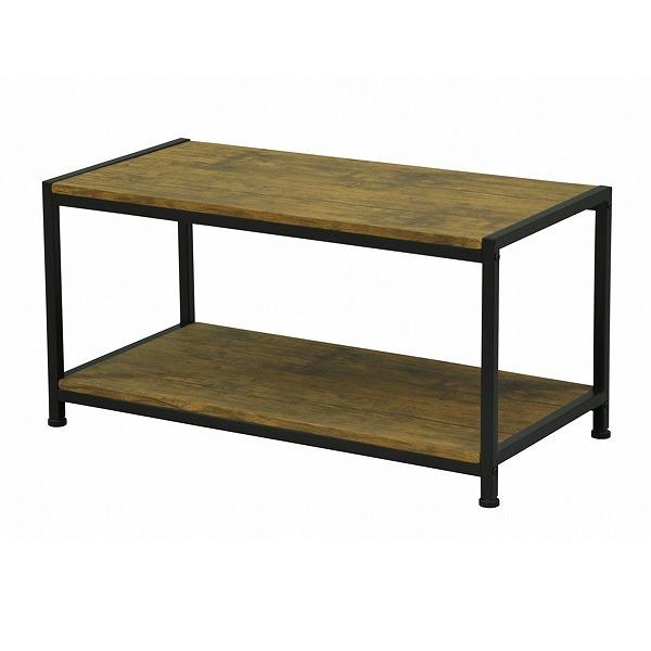 ローテーブル コーヒーテーブル ヴィンテージ調 幅80cm