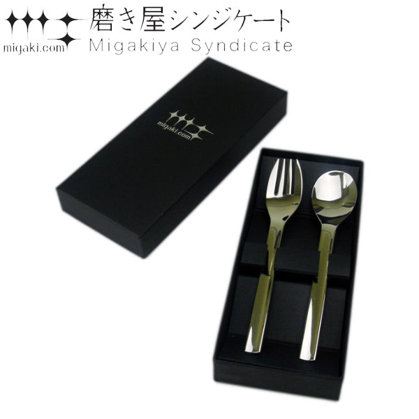 非売品　スワローズ　カトラリー　磨き屋シンジケート スプーン＆フォーク セット 15cm 磨き屋シンジケート ステンレス 日本