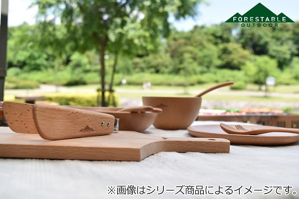 カッティングボード 木製 アウトドア 角型 35cm FORESTABLE M 籐芸 -7