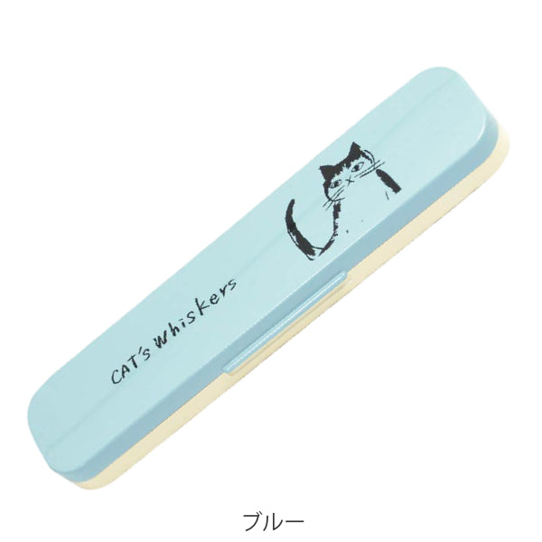 コンビセット 箸 スプーン CATS Whiskers 18cm カトラリーセット