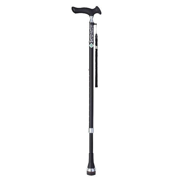 杖 かるがも ステッキ ロータリー 伸縮 女性 男性 身長～185cm 介護 -1