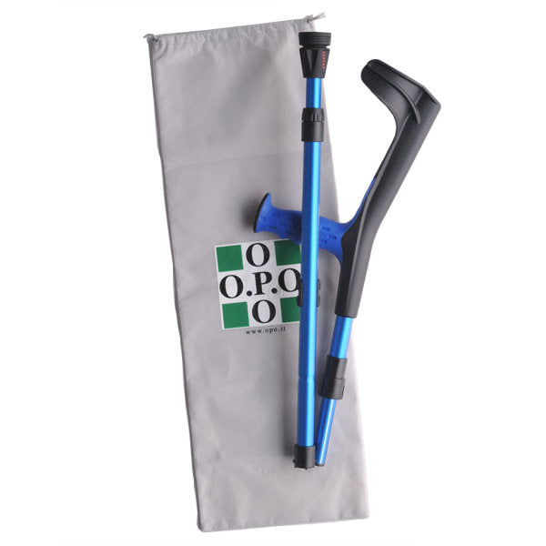 杖 クラッチ杖 オープンカフクラッチ 袋付 折りたたみ 身長～186cm 介護 -6