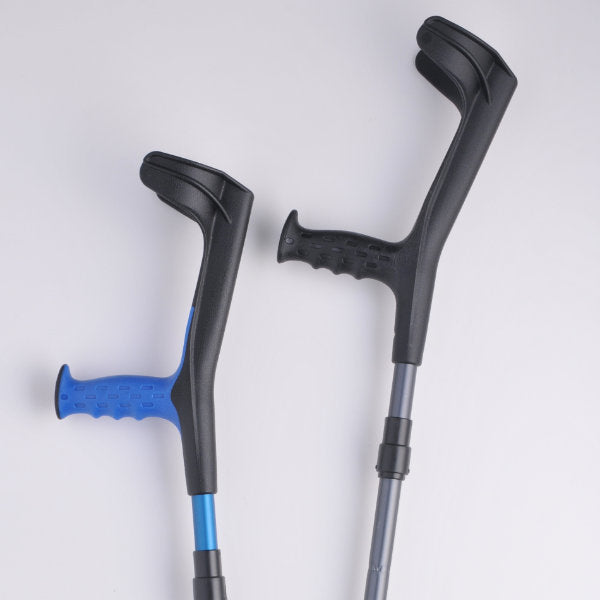 杖 クラッチ杖 オープンカフクラッチ 袋付 折りたたみ 身長～186cm 介護 -9