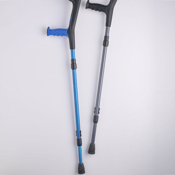 杖 クラッチ杖 オープンカフクラッチ 袋付 折りたたみ 身長～186cm 介護 -10