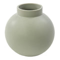 花瓶 陶器 フラワーベース ショート ASH 直径16×高さ15.5cm