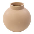 花瓶 陶器 フラワーベース ショート ASH 直径16×高さ15.5cm -1