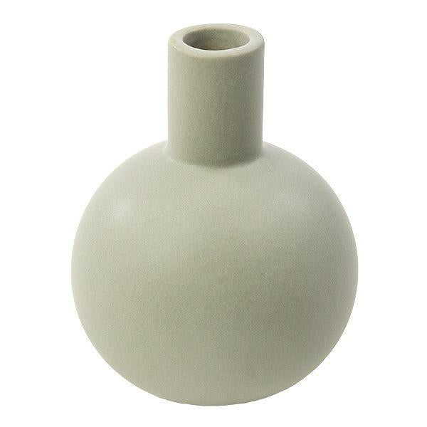 花瓶 陶器 フラワーベース ロング ASH 直径10.5×高さ13cm