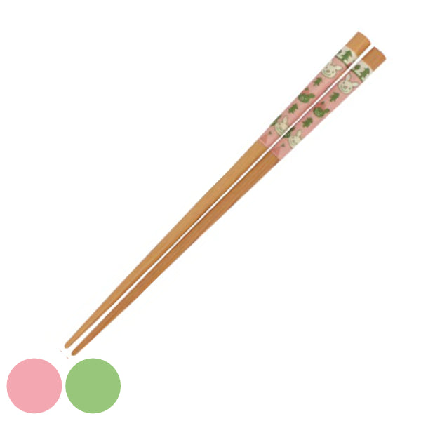 箸 18cm 子供用 LuckyPig giggle ラッキーピッグ ギグル 食器 天然木 日本製