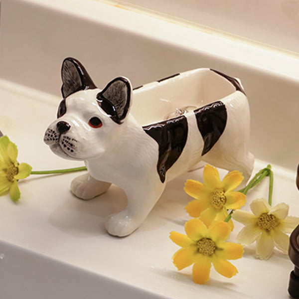 フレンチブルドッグ 小物入れ トレー 置物 小物入れ アクセサリー フレンチブルドッグ 犬 収納 – ハウジー
