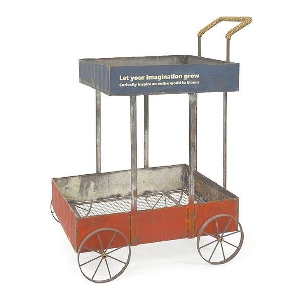 ガーデニング ステップカート 幅50×奥行40.5×高さ74cm