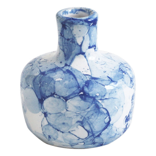 花瓶 一輪挿し 陶器 シェミーチョコ 直径7×高さ8cm -6