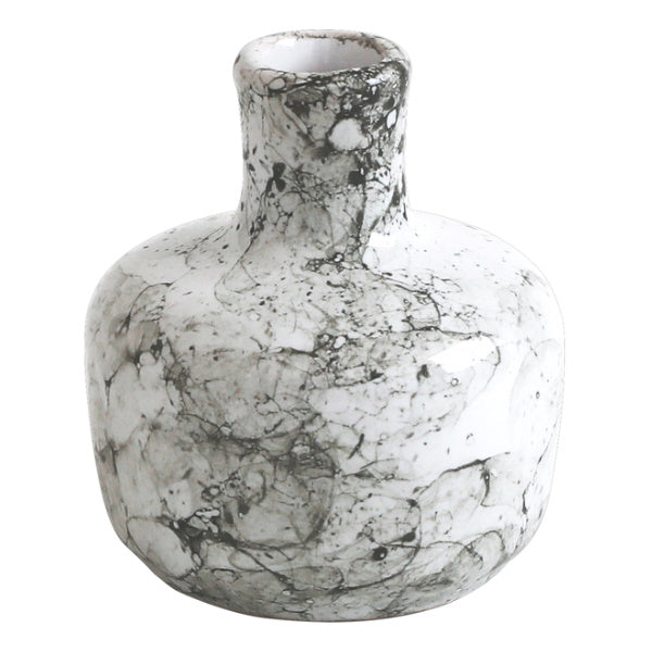 花瓶 一輪挿し 陶器 シェミーチョコ 直径7×高さ8cm -7