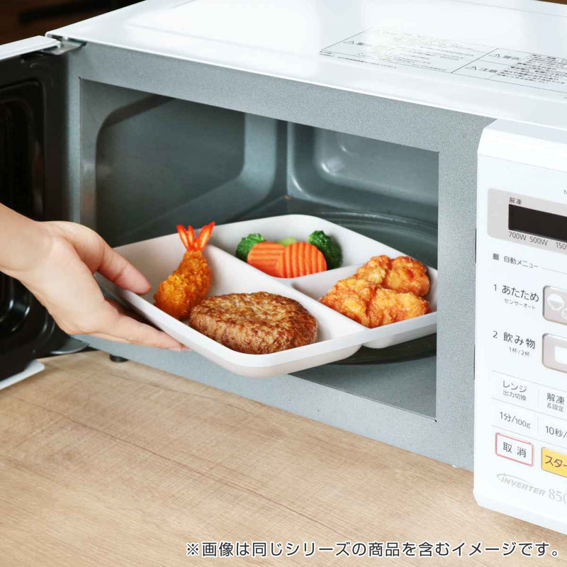 プレート 22.5cm MIN FARG ランチプレート 子供 食器 プラスチック 子供用食器 食洗機対応 スタッキング 日本製