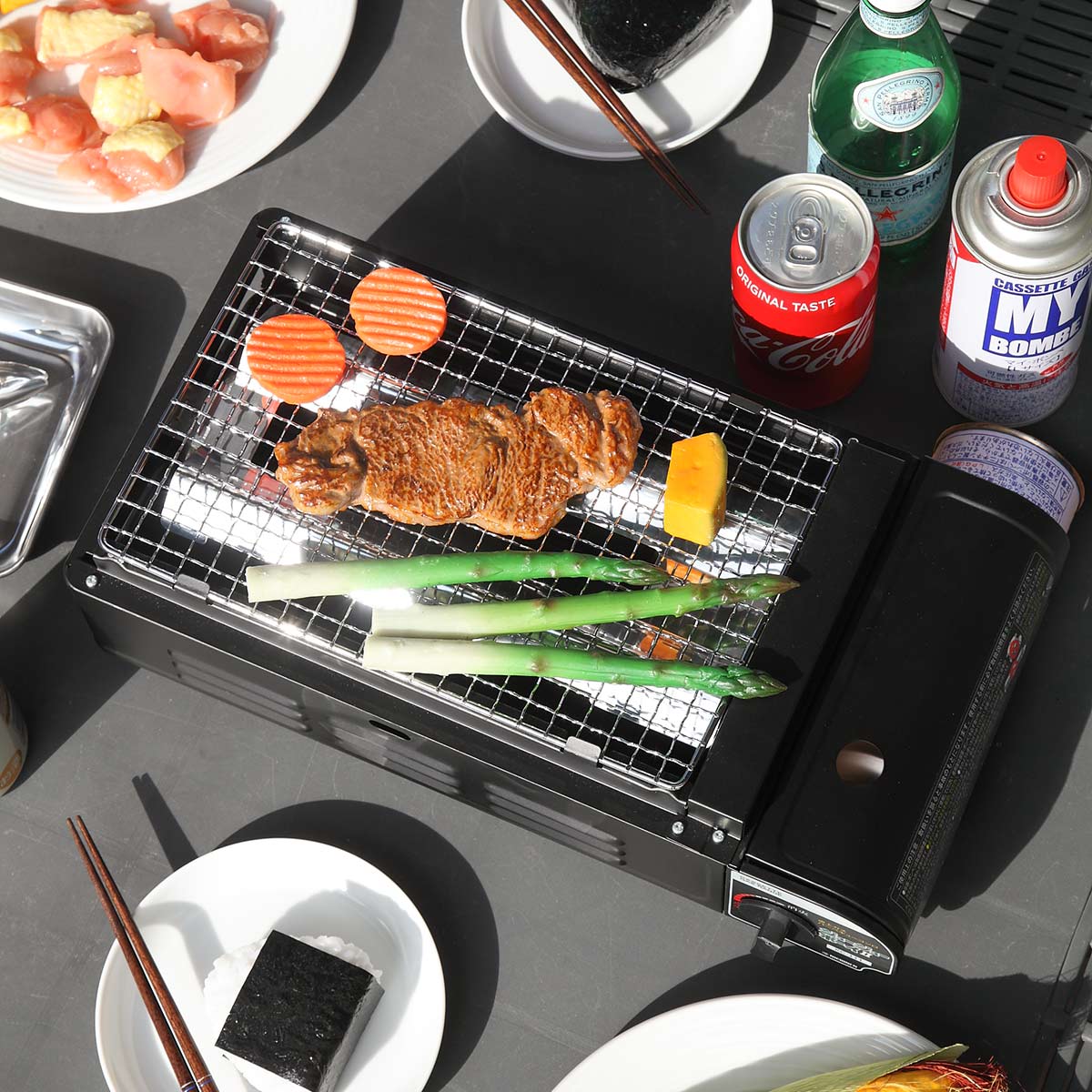 アウトドア バーベキューコンロ ガスコンロ カセットコンロ