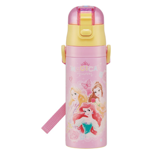水筒 ステンレス 直飲み 軽量 ダイレクトボトル ディズニー プリンセス