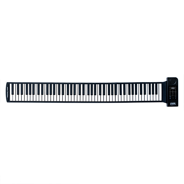 ピアノ 電子ピアノ コンパクト 88鍵盤 ロールアップピアノ -12