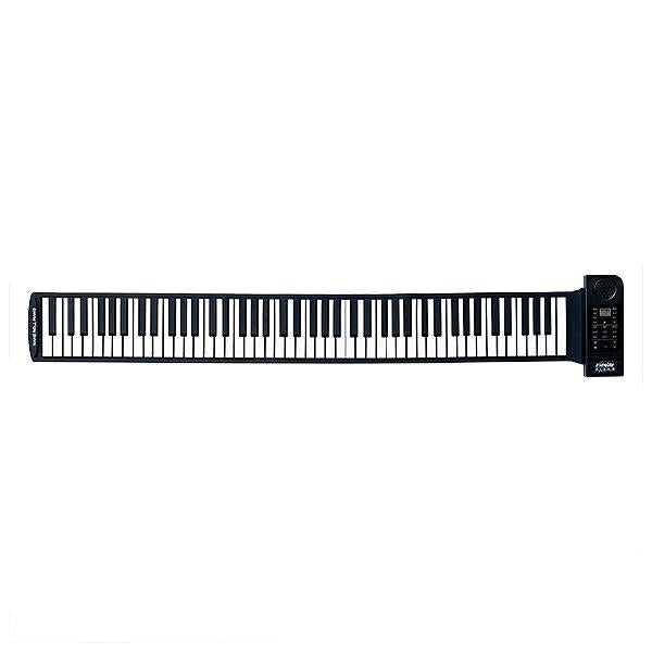 ピアノ 電子ピアノ コンパクト 88鍵盤 ロールアップピアノ -1