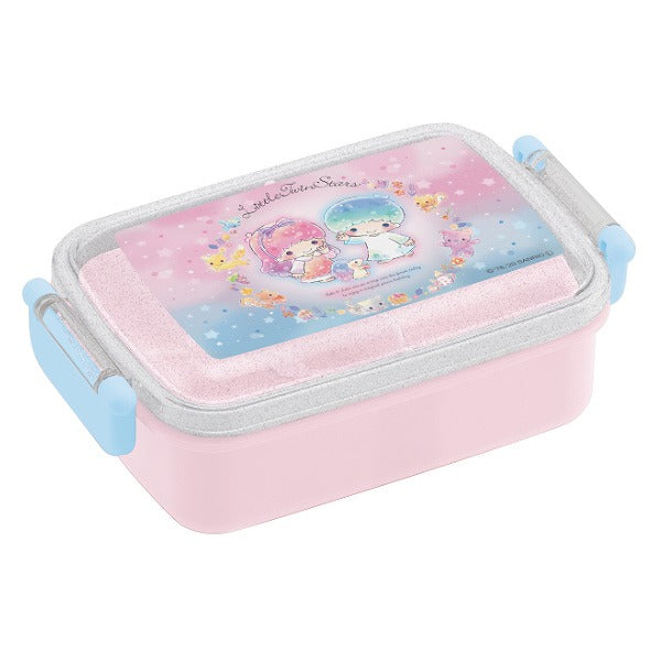 お弁当箱 1段 抗菌 ふわっとタイトランチボックス リトルツインスターズ マジカルピクニック 450ml 子供