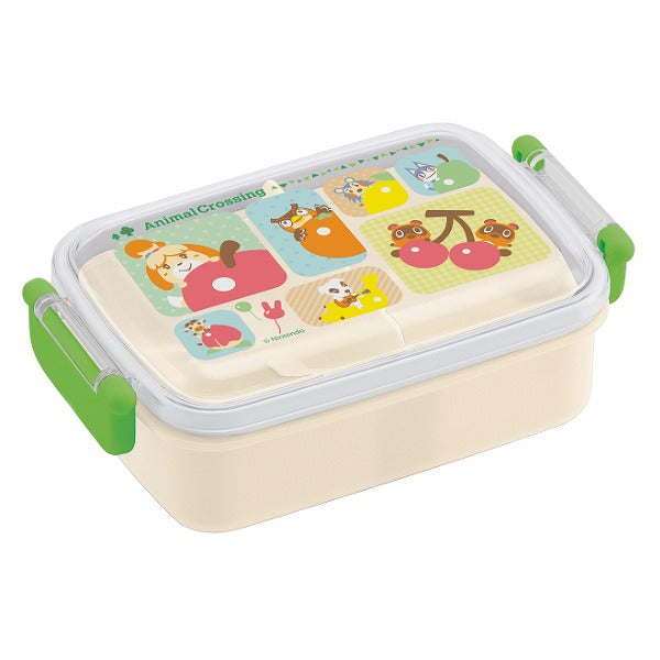 お弁当箱 1段 抗菌 ふわっとタイトランチボックス どうぶつの森 450ml 子供