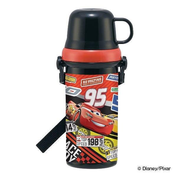 水筒 直飲み コップ 2WAY プラスチック カーズ 480ml 子供