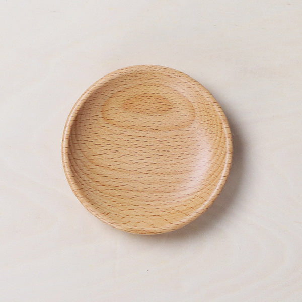 プレート 8cm 豆皿 木製 皿 食器 洋食器 天然木 ビーチ