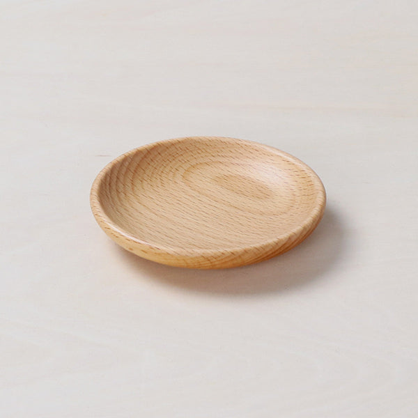 プレート 8cm 豆皿 木製 皿 食器 洋食器 天然木 ビーチ