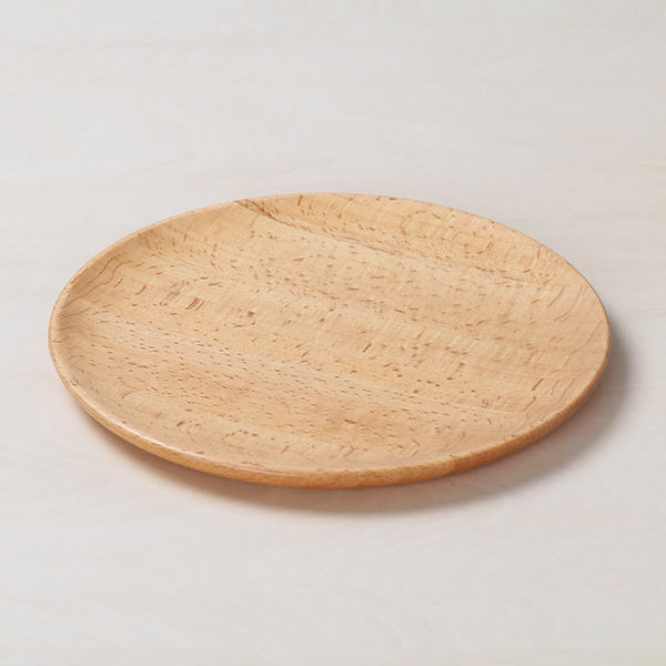 プレート 21cm M プレートディッシュ 木製 皿 食器 洋食器 天然木 ビーチ