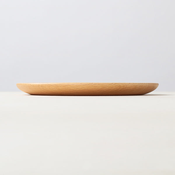 プレート 18cm S プレートディッシュ 木製 皿 食器 洋食器 天然木 ビーチ