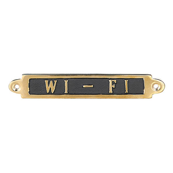 サインプレート Wi-Fi サイン 真鍮 ダルトン DULTON
